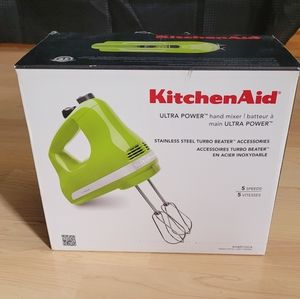 KitchenAid ultra power hand mixer, Green